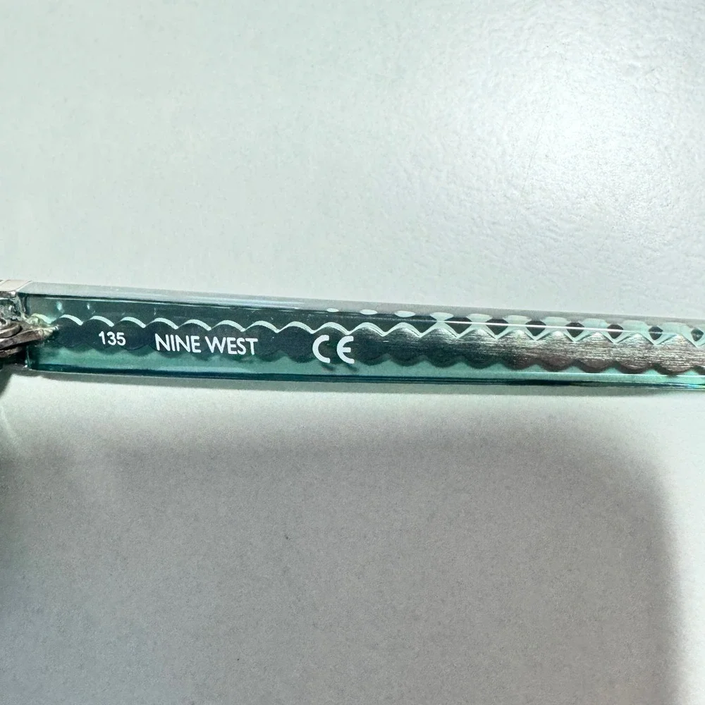 Nine West NW5086 418 Teal Green Cat Eye Eyeglasses Frames 52-16-135
